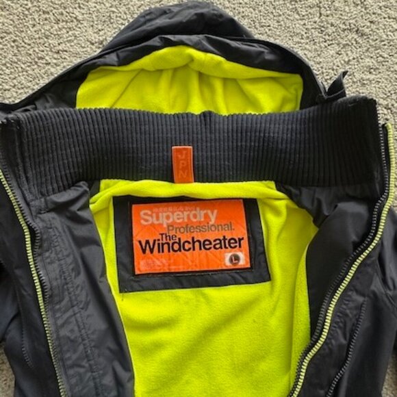 SuperDry JPN Women's Windcheater Jacket - Size L -Excellent Pre-Owned Condition - Picture 2 of 15